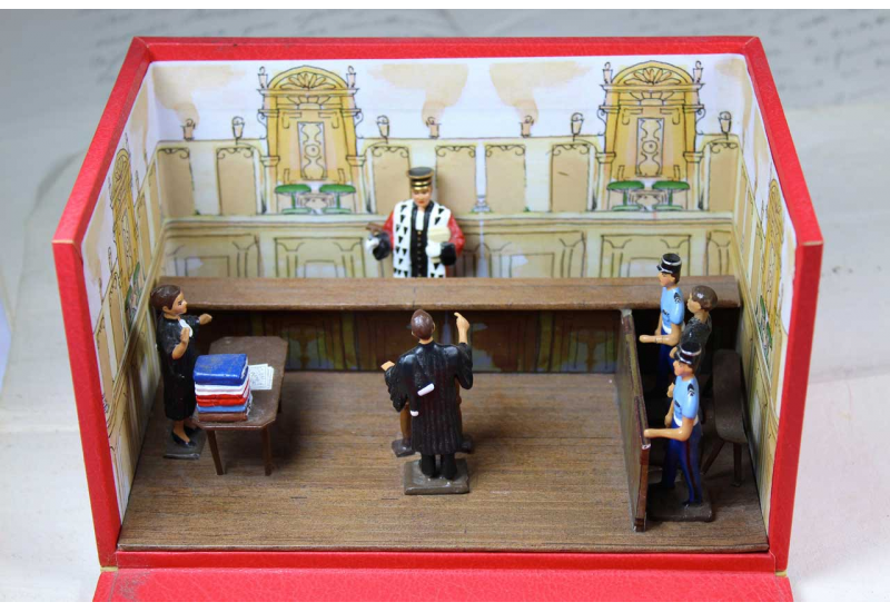 Court diorama
