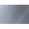 Embossed stitched tab