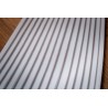 'Barbwire' pleats tab