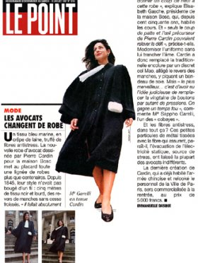 Article du journal Le Point