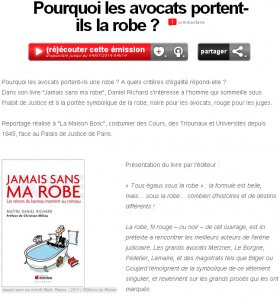 Jamais sans ma robe